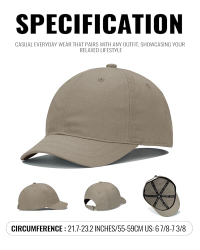 Gorra Croogo de algodón con visera corta ajustable miniatura 3