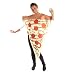 Boo Inc. Supreme Pizza Slice Halloween Costume | Adult Unisex Funny Food Outfit