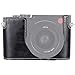 Produktbild SHUFEIVICC 1/4 Zoll Gewinde PU-Leder-Kamera Halbfallbasis for Leica Q (Typ 116) (Schwarz) (Color : Coffee)