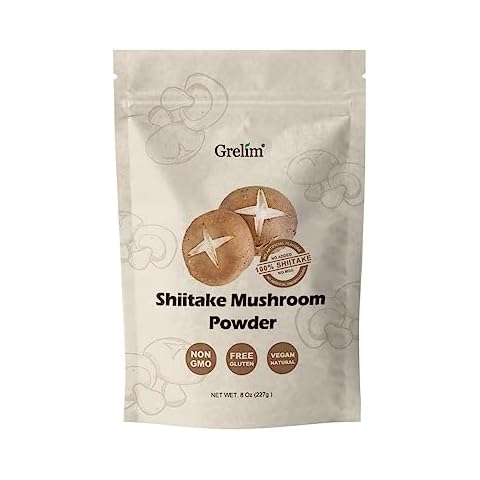 GRELIM Shiitake Mushroom Powder 8 Oz Cover