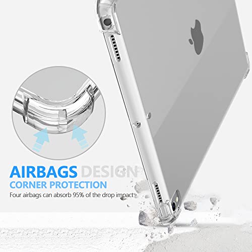 Callyue Case for 10.5" iPad Air 3rd Generation 2019 / iPad Pro 2017, Slim Light Soft TPU Side Corner Protective Cover for iPad Air 3 (3rd Gen), Clear by Callyue - Image 4