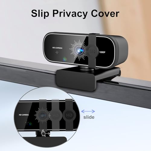 ISKOVI C28 1080P Webcam with Privacy Cover 123456789 by ISKOVI - Image 5