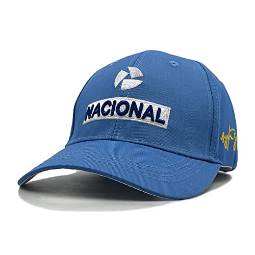 QIRONGSC Gorra de béisbol de anime para hombre, gorras deportivas Ayrtons Sennas con bordado, gorra snapback para hombres, niños y niñas, ajustable, Multicolor, Talla única