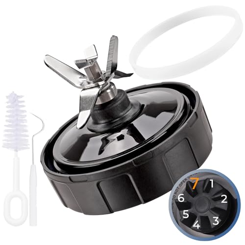 7 Fins Blender Blade Replacement Parts for...