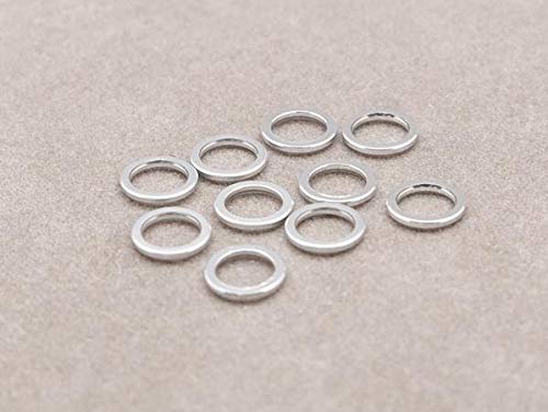 Rondelle d'alésage 5mm en aluminium argenté pour corriger le jeu mécanique RC