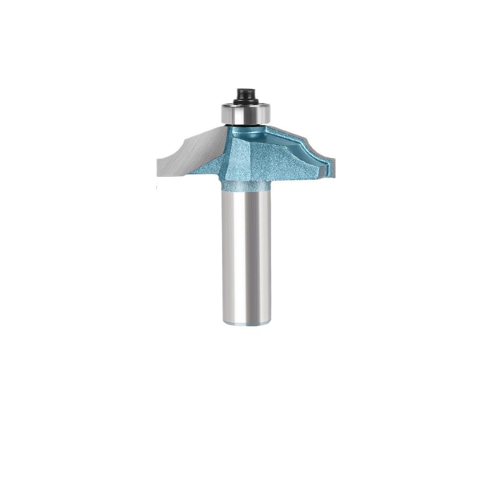 1/2 szt. 12mm router Bit 12.7mm frez frez do drewna metalowe frezy z węglika spiekanego narzędzia do obróbki drewna 12mm średnica frezu 12.7mm(2PCS 12X46mm AB)