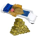 DAGLLGEW Egg Roll Maker, Vegetable Leaf Grape Leaves Roller Multi-functional DIY Plastic Home Kitchen Essentials Gadgets Grape Leaves Roller Eggroll Machine Spring Roll Maker