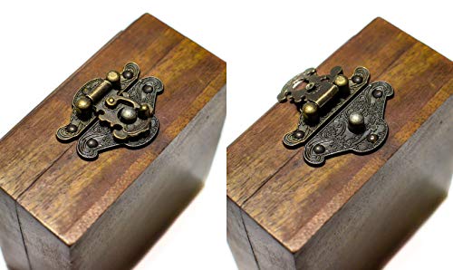 Brújula de bolsillo de latón vintage de 2 pulgadas miniatura 3