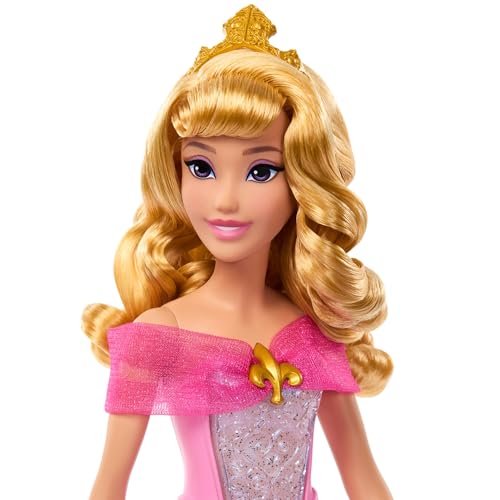 Muñeca Aurora Disney Princesas el regalo ideal de cumpleaños con funciones de luz y color 2