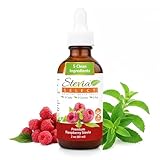 Stevia Drops-Raspberry Stevia Flavor 2 oz Stevia Liquid-Best Liquid Stevia Flavor Drops-GUARANTEED