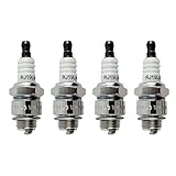 E-SHIN RJ19LM Spark Plugs for Bosch WR11E0 Champion J19LM NGK B2LM MTD 759-3338 Briggs&S 796112