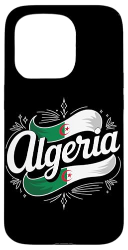 Carcasa para iPhone 15 Pro Algeria Flag Algeria Pride Algerian Roots