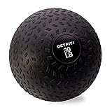 GET FIT! Weighted Slam Ball - No Bounce Medicine Ball – Weight Ball for Crossfit, Functional...