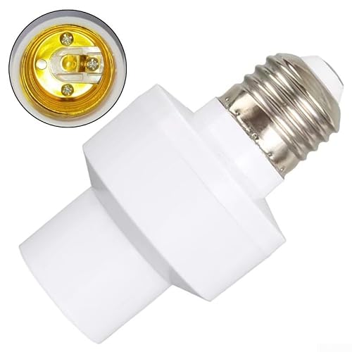 Infrared Motion Sensor Light Control Smart Bulb Socket Switch For E27 With 360 Degree Coverage, PIR Sensor Adjustable Infrared Motion Detector Motion Sensing Light Switch Controller