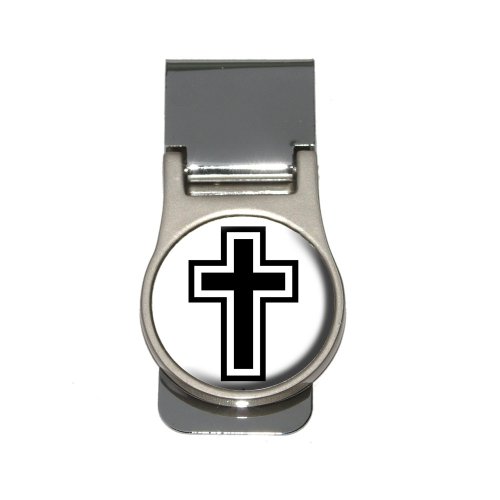 Cross - Christian Religious Money Clip
