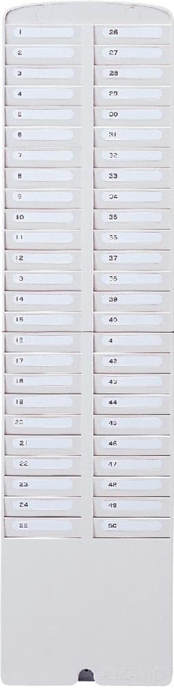 Amazon | アマノ タイムカードラック 50S-W | タイムカードラック