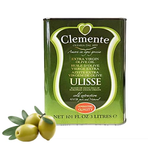 Aceite de oliva extra virgen Clemente Ulisse 3 lt miniatura 1