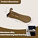2 Pack Car Door Step with Glass Breaker Safety Hammer & Roof Rack Access,Foldable Roof Rack Door Step - Fits Most Car, SUV and Truck, Max Load 400 lbs(Long)