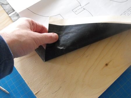 Black Carbon Transfer Paper 5 Sheets Pkg 4ftx8ft coverage - Reuseable - Thumbnail 2