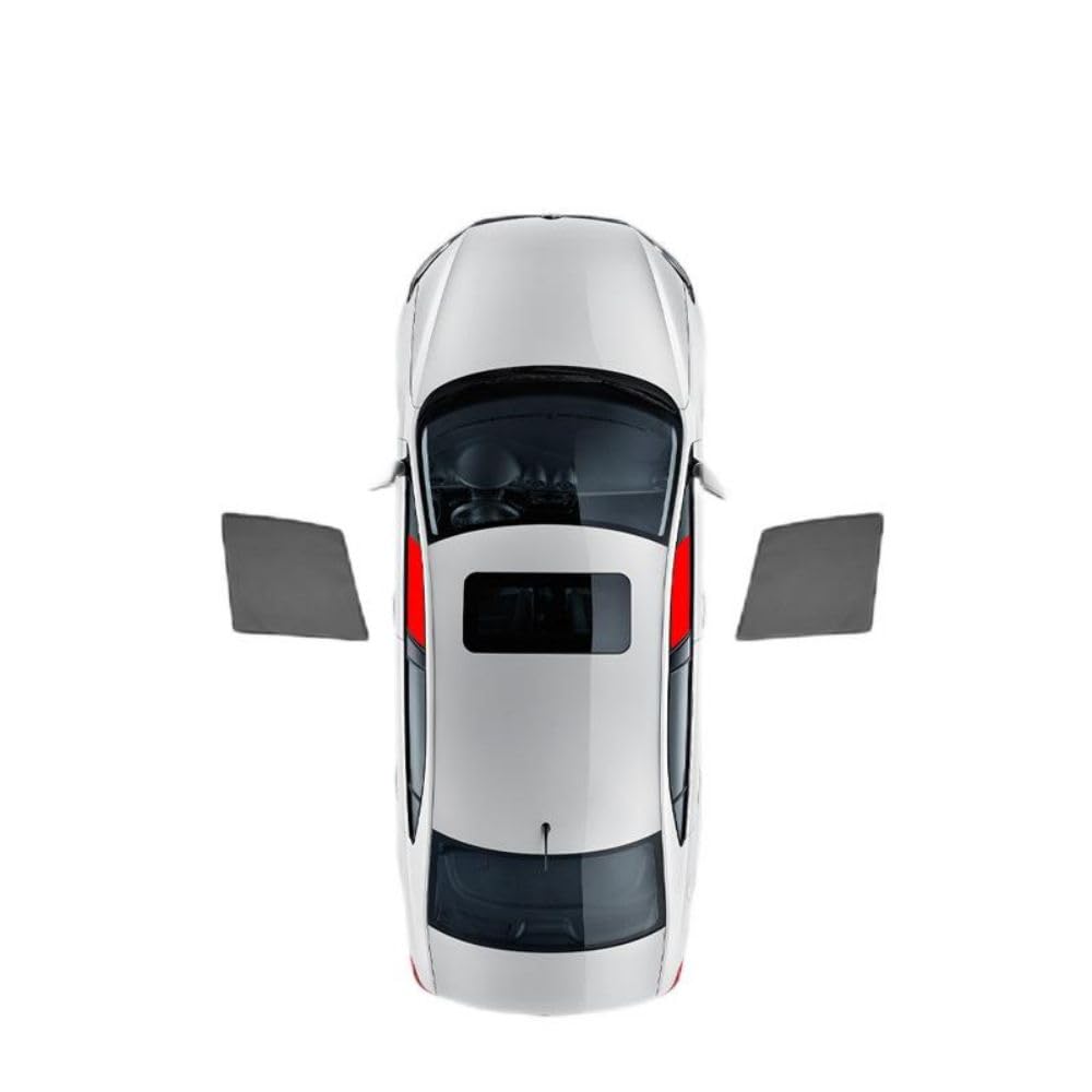Coche Ventanas Laterales Parasol para Kia CARENS 2013-2023 Delanteras Trasera Ventana Lateral Bloquear UV Protección Accesorios,2pcs Front Window