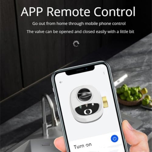 Vanne d'eau automatique WiFi avec arrosage programmé et contrôle vocal Alexa