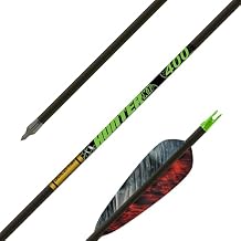 Gold Tip Hunter XT 340 Arrows with 4-Inch Feathers 1-Dozen