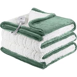 ESTINGO Heated Blanket Twin Size, 62