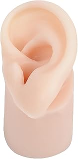 Milageto Simulated Silicone Ear Model, Delicate Texture Simulation with Base Display Props, Right