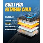 Winter Gloves Men Women Made with 3M Thinsalute, -20°F GEANI-TEX™ Waterproof Ski Gloves for Cold Weather, 5-Layer Thermal Snow Gloves, 10 Touchscreen Fingers Snowboard gloves for Cycling, Hiking - Image 2