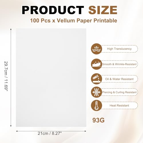 Papel calco transparente para invitaciones creativas y bocetos 2