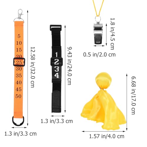 Kit de Equipo para Árbitro de Fútbol BESPORTBLE miniatura 4
