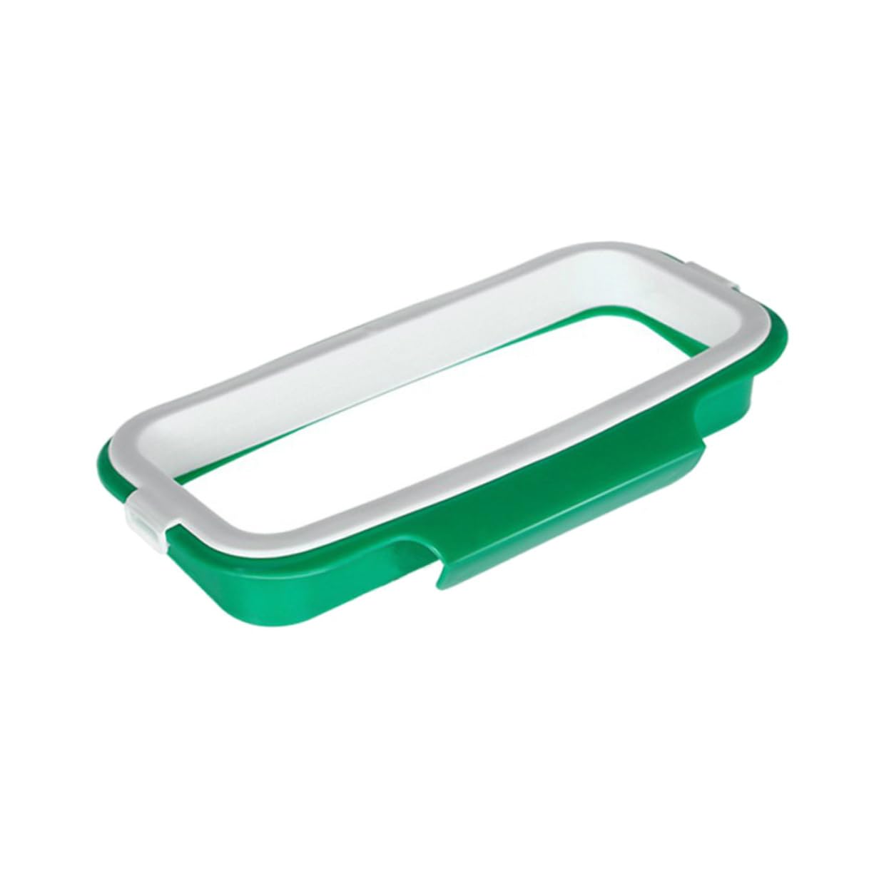 HEALLILY Plastic Garbage Bag Rack for Over Cabinet Door Multifunctional Trash Bags Holder for Kitchen Laundry and Outdoor Use Space Saving Storage