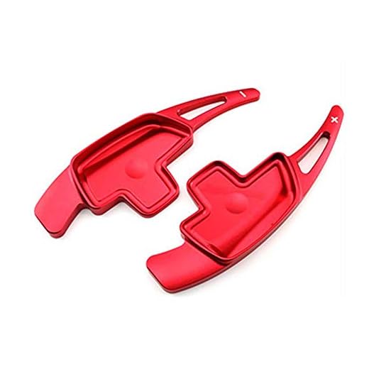 Dreameryoly 2 unids Aluminio Tiradores del Volante Cambio de paletas para Mercedes-Benz Clase A Clase C Clase E Clase GLK Clase GLE Piezas Decorativas modificadas Apoyo 2016/2017/2018/2019