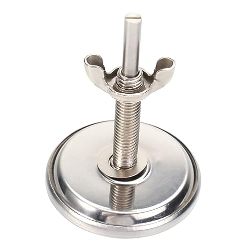 SOLUSTRE 1Pc Stainless Steel Kitchen Thermometer BBQ Oven Temperature Gauge for Accurate Cooking for Home Chefs and Grilling Enthusiasts Easy to Read Dial Lightweight