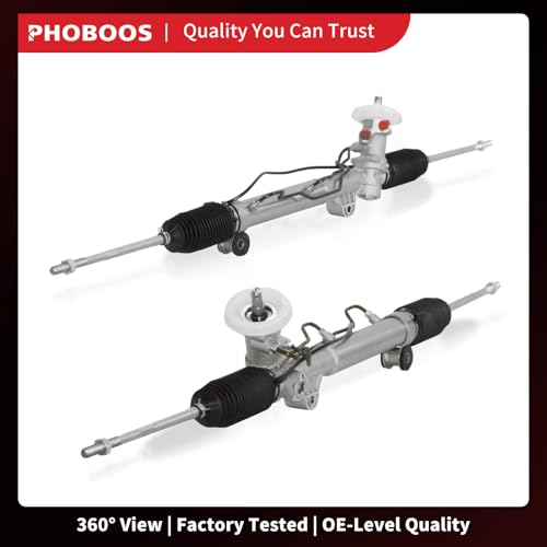 PHOBOOS Hydraulic Power Steering Rack and Pinion Assembly Compatible with Chevrolet Monte Carlo 2004-2007 (FE4), Impala 2004-2005 (FE4), 2008-2011 (FE3), Except Impala SS Model, New Unit, Ref. 22-1012 by PHOBOOS - Used condition - Image 8