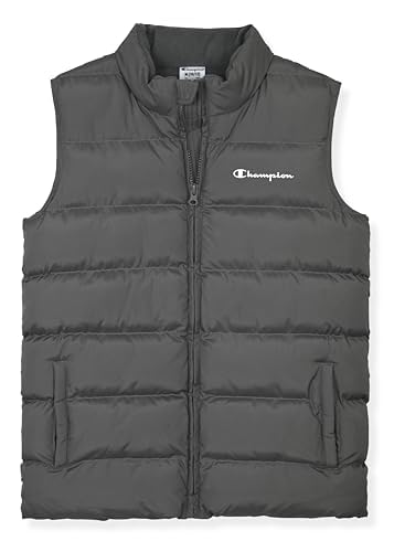 Champion Boys Puffer Vest Lightweight Sleeveless Zip-Front Jacket with Pockets, Kids Outerwear - image 1