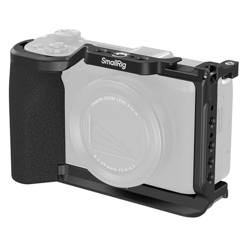 SmallRig�P�[�W Canon PowerShot V1�p (�u���b�N) 5807