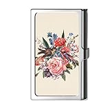 1. ALTA CAPACIDAD: Almacena aproximadamente 13-18 tarjetas de visita de acuerdo con el grosor de sus tarjetas. adecuado para tarjetas de identificación, tarjetas de crédito, tarjetas de regalo;