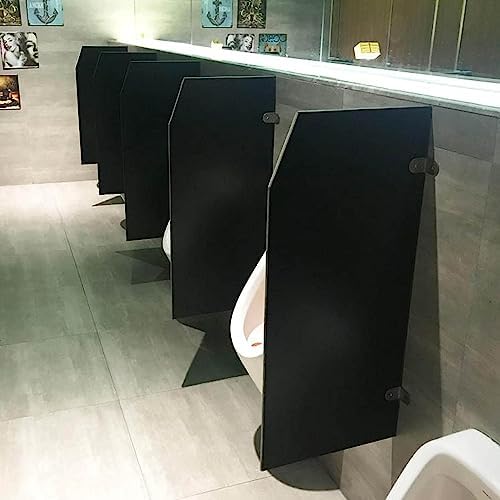 Men Urinal Privacy Screen Toilet Partition,Floor-Standing Adult Urinal Baffle,Wooden Waterproof Urinal Partition Divider Screen, Urinal Partition Extender, for Sool/bar (Size : 2 p