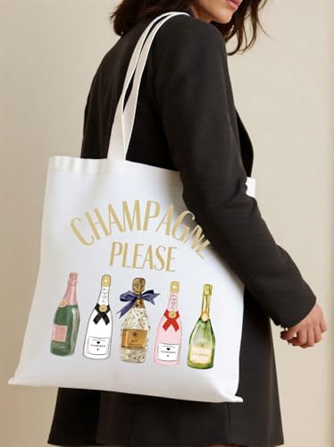 Bolso Tote para amantes del champán miniatura 2