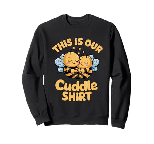 ���킢���I�̃J�b�v���̖ʔ����}�b�`���O��������߂� Cuddle Cute Bee Couple Funny �g���[�i�[