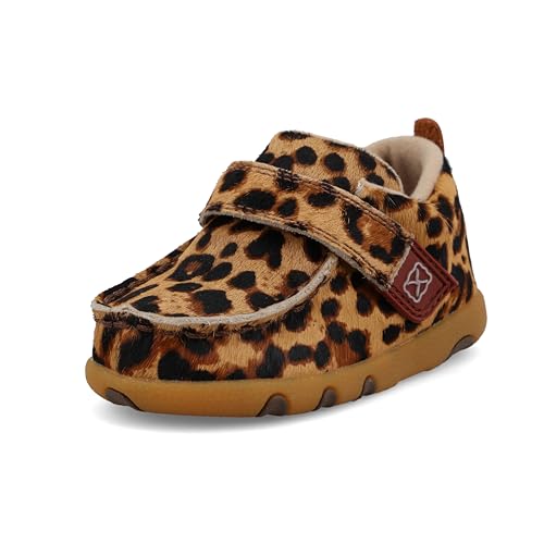 Twisted X Infant's Driving Moc Leopard Casual Shoes (ICA0034)