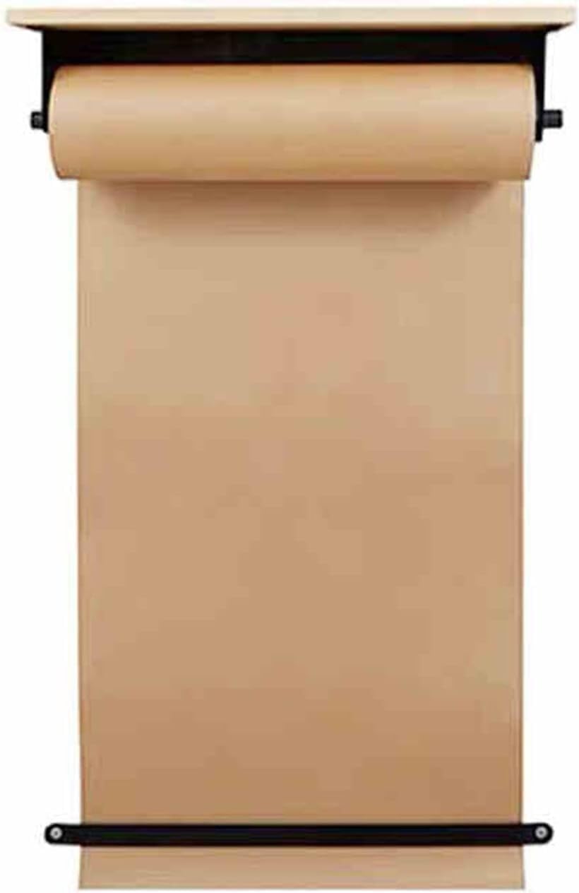 Distributeur de Papier Kraft Mural Vintage avec matériel, décoration de Ferme/Art Mural(100 cm/39,4 Pouces de Large)
