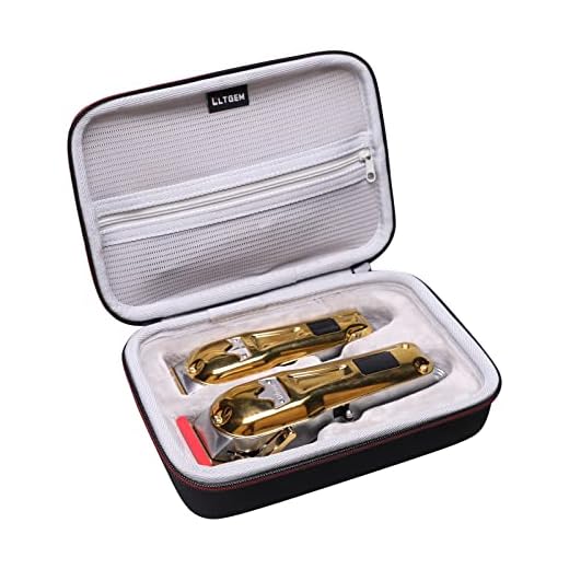 LTGEM EVA Hard Case for Ufree Hair Clippers and Hatteker Hair Clipper for Men - Protective Carrying Storage Bag