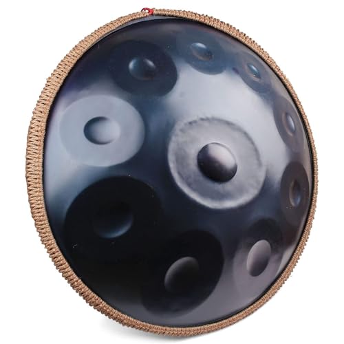Tambor Handpan Armónico Profesional en Re menor 10 Notas 22 pulgadas miniatura 1