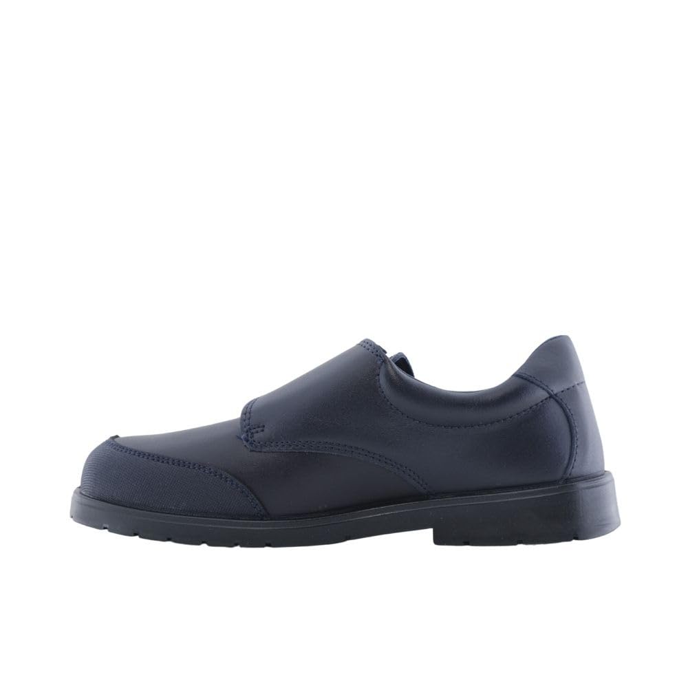 Zapato Colegial Unisex Fabricados en Piel - Muy Cómodos de Fácil Apertura con Velcro - Made in Spain.