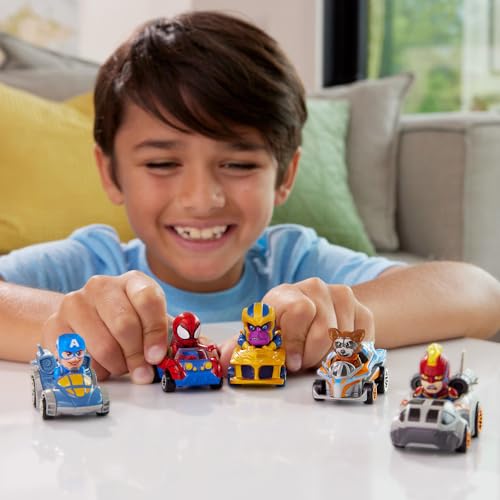 Vehículo Hot Wheels RacerVerse Die-Cast 1:64 con Iron Man miniatura 5