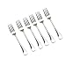 KINGSUPER Set of 6 Stainless Steel Dinner Forks