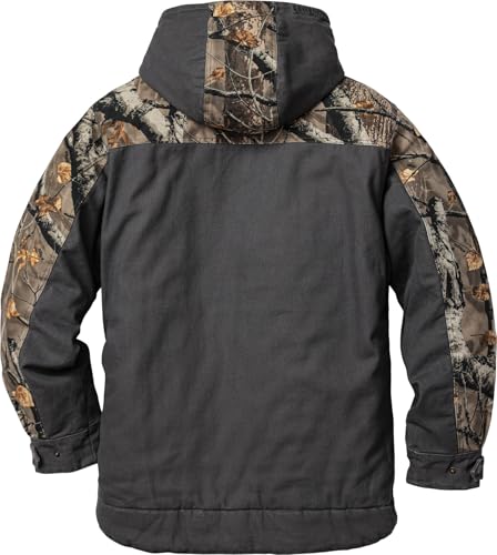 Image of Legendary Whitetails Mens Winter Coat Quilted Canvas Water Repellent Insulated Workwear Jacket