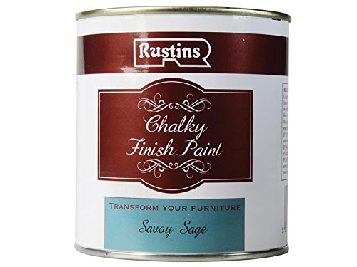 Rustins Chalky Finish Paint, Savoy Sage 500ml